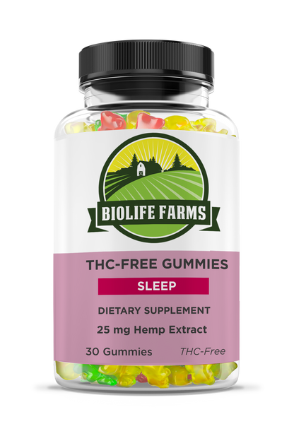 Premium Sleep THC-FREE Gummies 25 mg